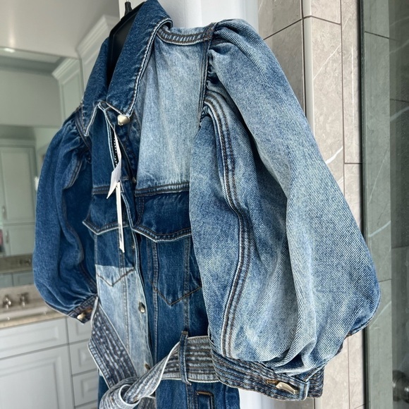 Aje Freecycle Denim Dress - Picture 6 of 13